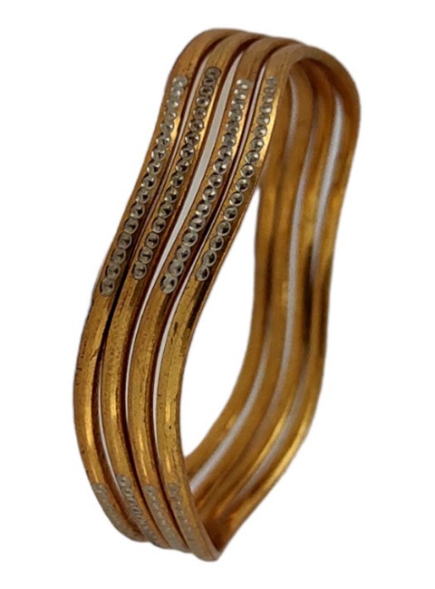 Gold Plated Bangles